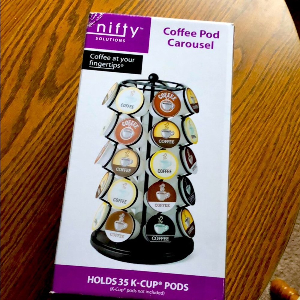 NIB k-cup carousel